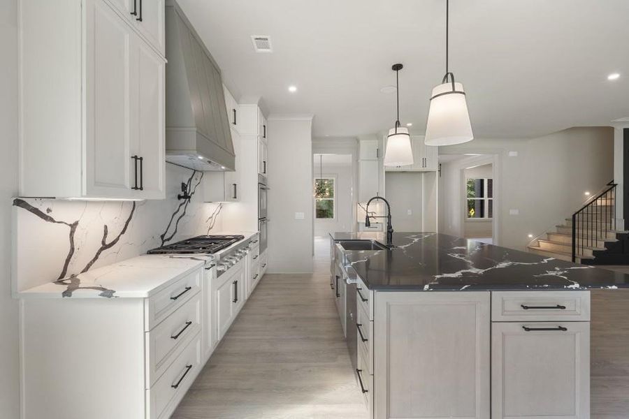 Furnished interior view inside a new home in , Buford (Image 13).