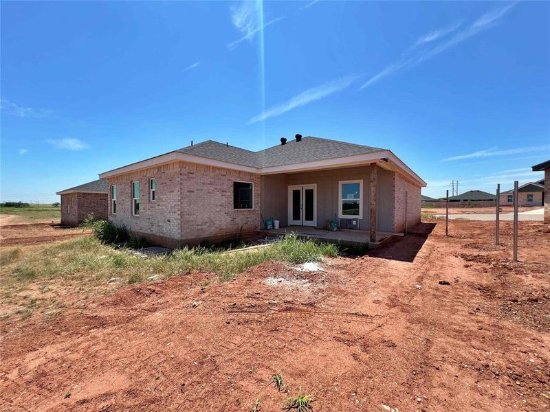 Front exterior of a new home in , Abilene, TX, highlighting curb appeal (Image 11). Front exterior of a new home in , Abilene, TX, highlighting curb appeal (Image 11).
