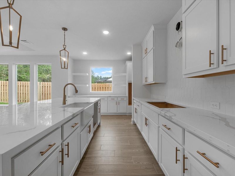 Furnished interior view inside a new home in COLTON®, Todd Mission (Image 8).