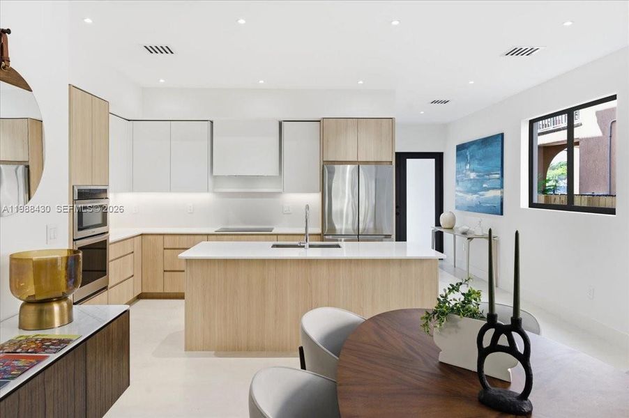 Furnished interior view inside a new home in , Miami (Image 42). Furnished interior view inside a new home in , Miami (Image 42).