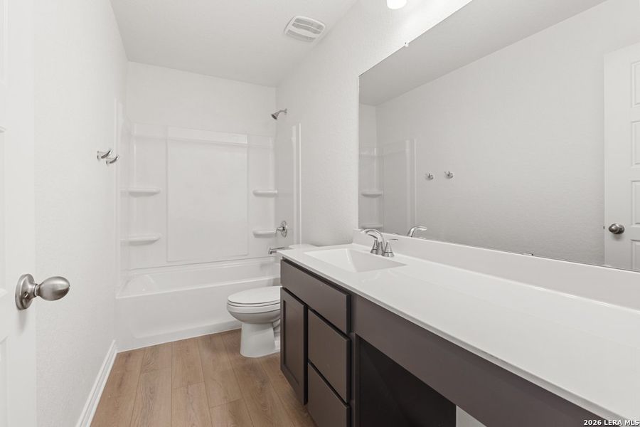 Furnished interior view inside a new home in Knox Ridge, Converse (Image 9).