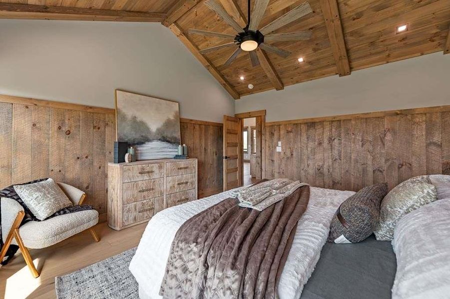Furnished interior view inside a new home in , Blue Ridge (Image 7).