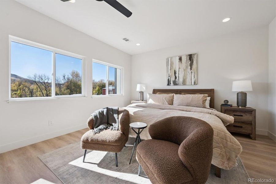 Furnished interior view inside a new home in , Golden (Image 21).