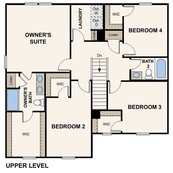 2D floor plan layout for the Jasmine by Century Complete in Coolidge Gateway Manor, Coolidge, AZ (Image 4).