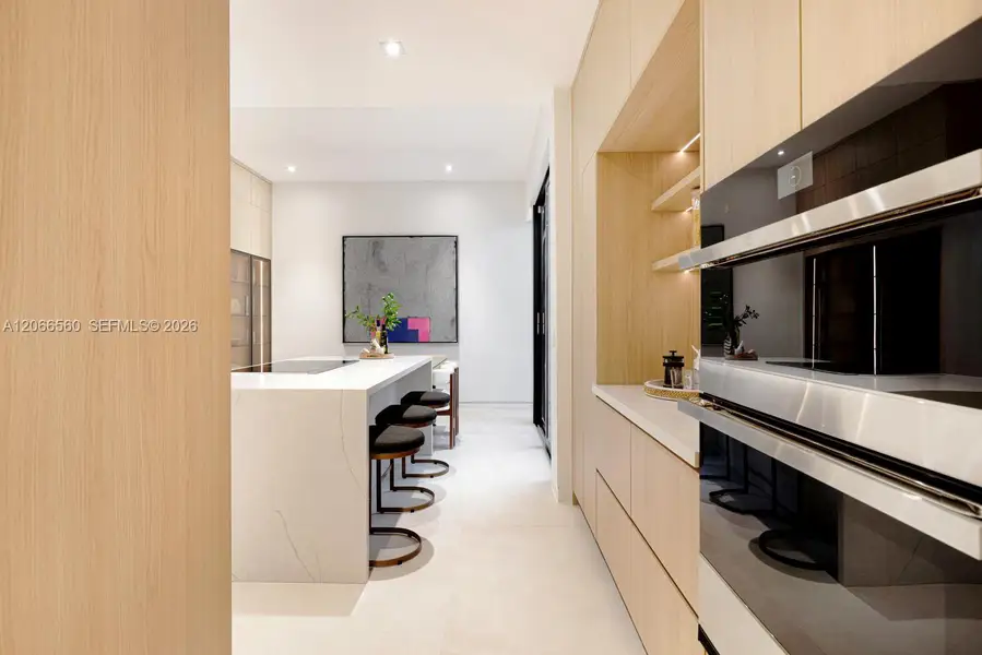 Furnished interior view inside a new home in , Miami (Image 17). Furnished interior view inside a new home in , Miami (Image 17).
