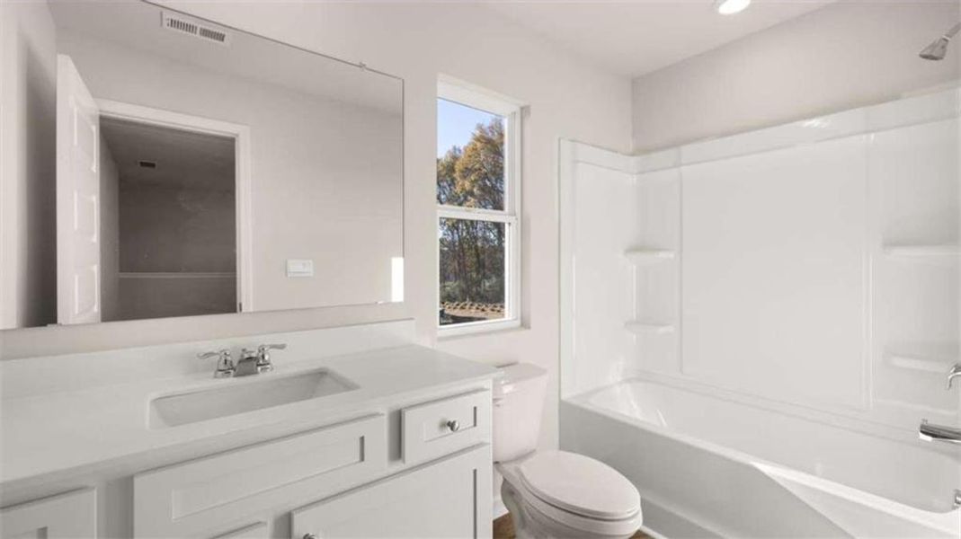 Furnished interior view inside a new home in Brookland Commons, Monroe (Image 13).