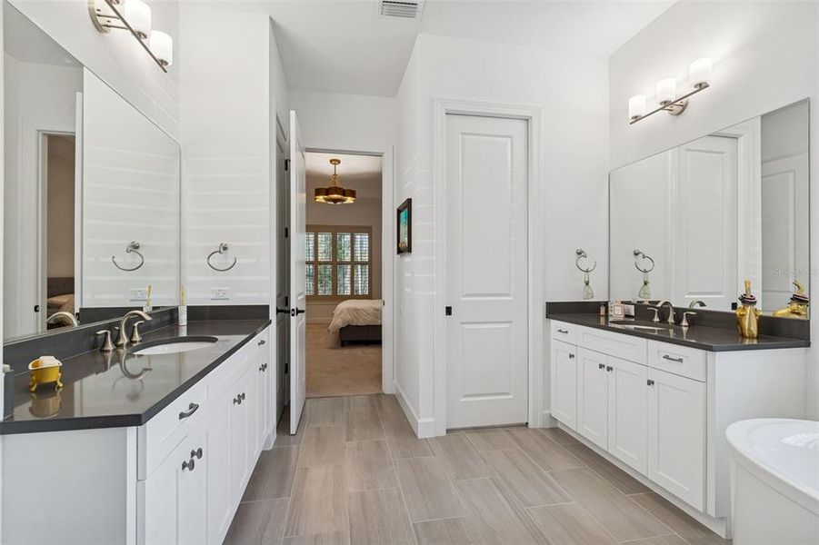 Furnished interior view inside a new home in , Brooksville (Image 44).