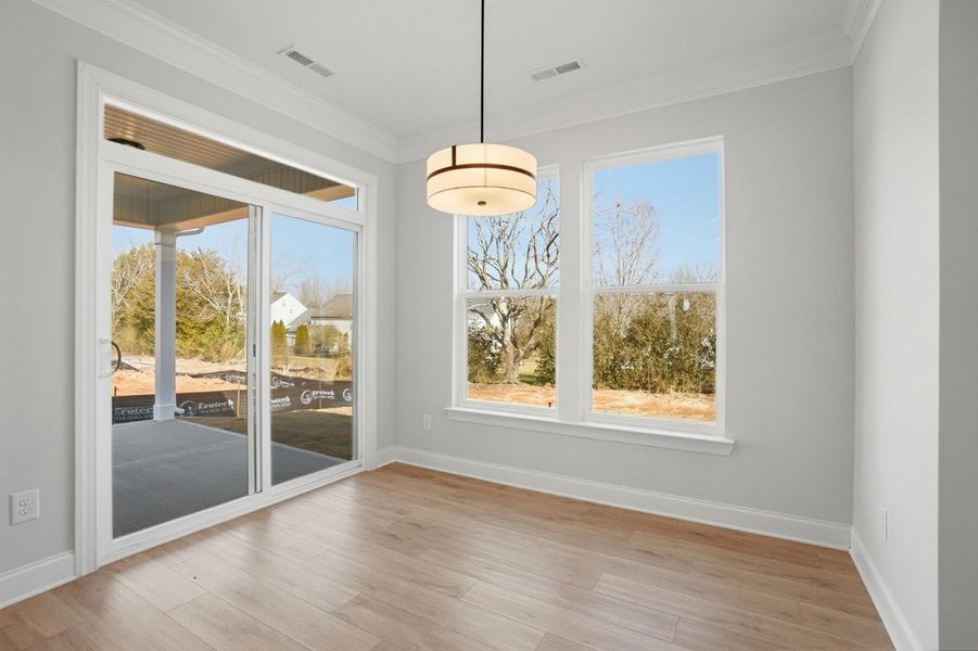 Spacious, unfurnished interior of a new home in Founders Landing | 55+ Community, Gastonia (Image 24). Spacious, unfurnished interior of a new home in Founders Landing | 55+ Community, Gastonia (Image 24).