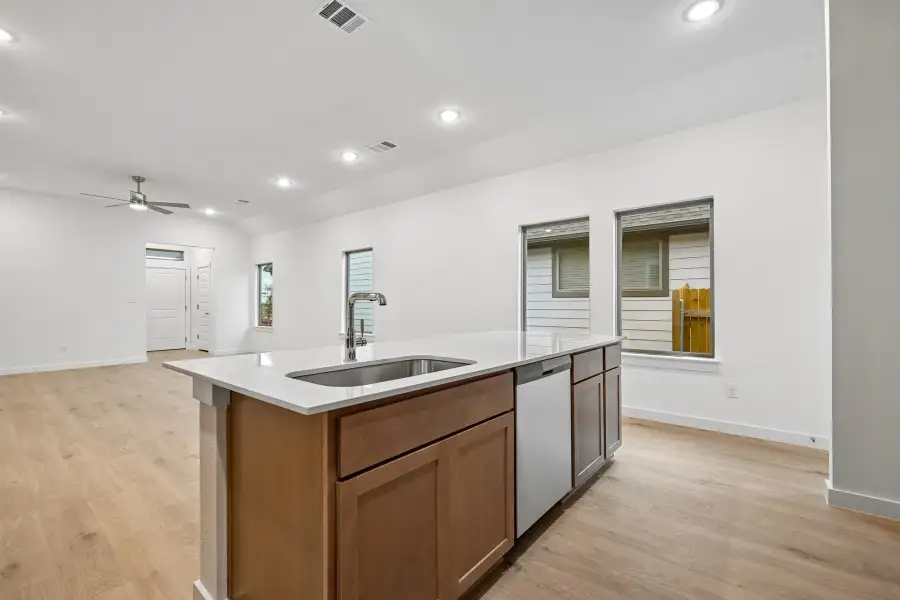 Furnished interior view inside a new home in Riviera Pines, Huffman (Image 7).