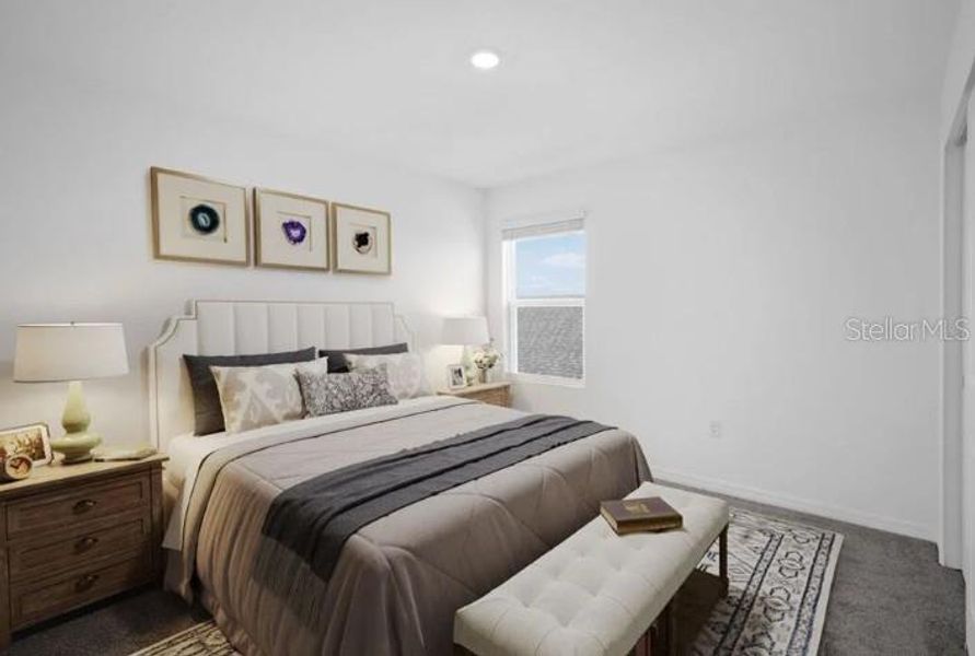 Furnished interior view inside a new home in Palm Wind, Hudson (Image 10).