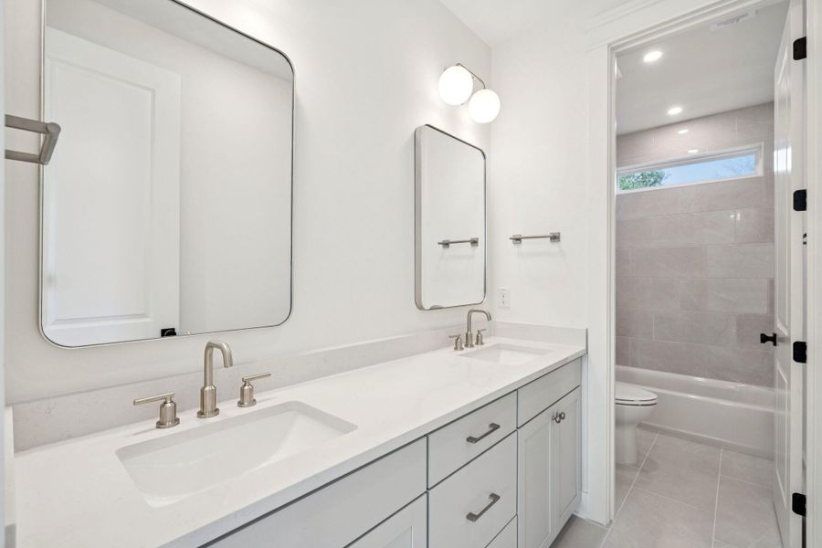 Furnished interior view inside a new home in , Mount Pleasant (Image 17).