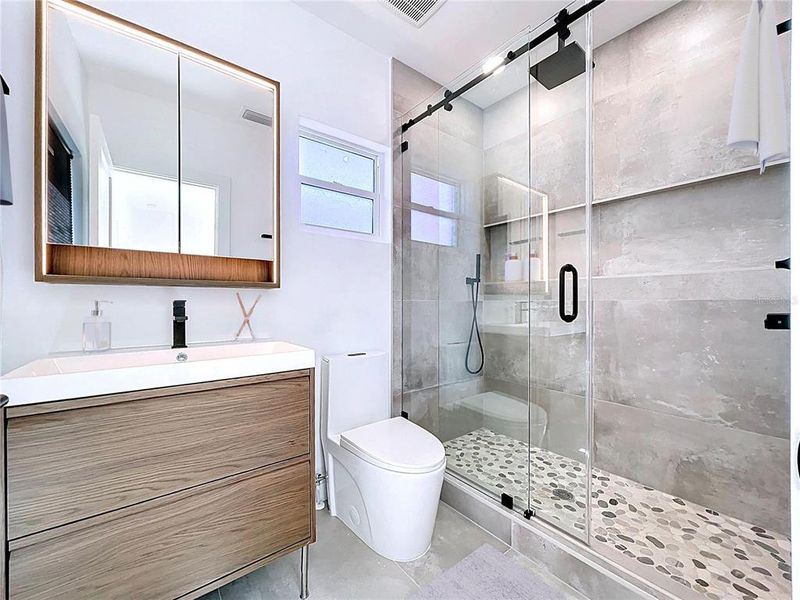 Furnished interior view inside a new home in , St. Petersburg (Image 12).