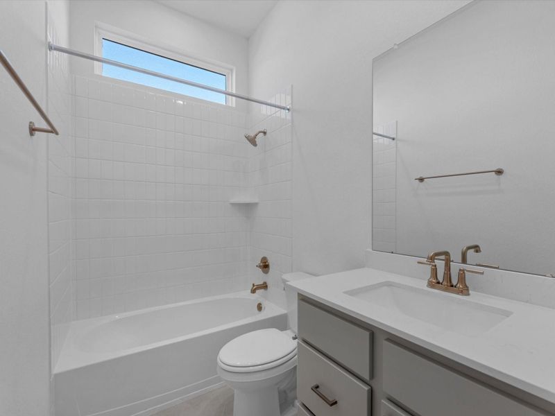 Furnished interior view inside a new home in Pecan Ridge, Fulshear (Image 6).