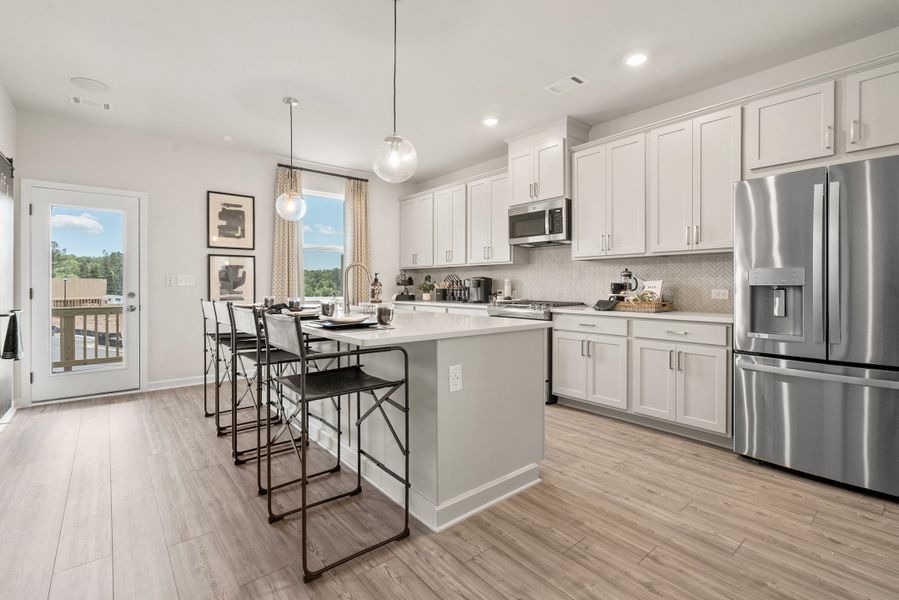 Furnished interior view inside a new home in Alder Creek, Cumming (Image 15).