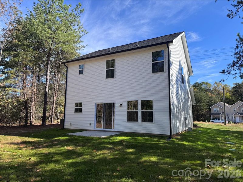 Exterior details and patio area of a home in , Mooresville (Image 3).