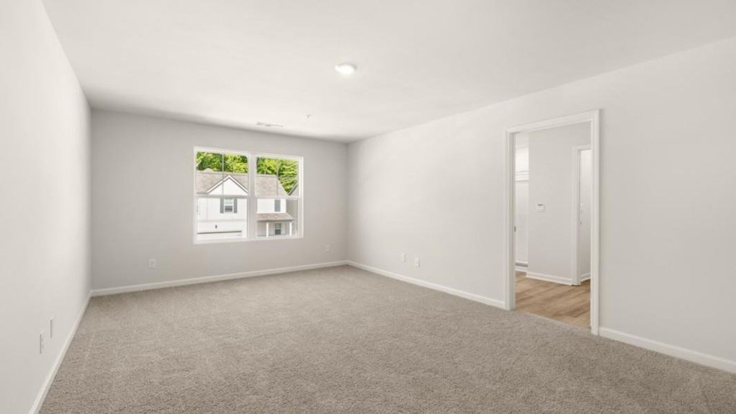 Spacious, unfurnished interior of a new home in Creekview, Atlanta (Image 15). Spacious, unfurnished interior of a new home in Creekview, Atlanta (Image 15).