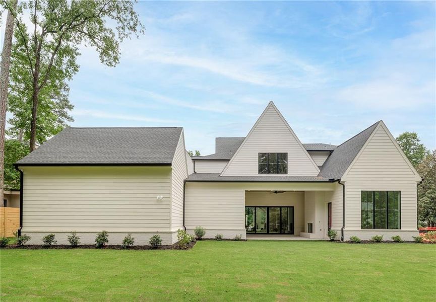 Front exterior of a new home in , Alpharetta, GA, highlighting curb appeal (Image 11).