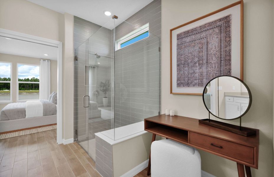 Furnished interior view inside a new home in Fiddler's Cove, Kingsland (Image 11).