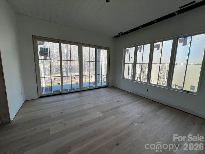 Bright and airy dining room