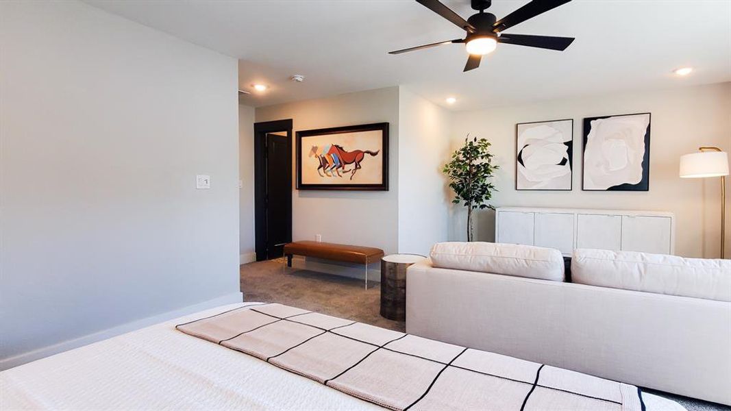 Furnished interior view inside a new home in , Princeton (Image 10).