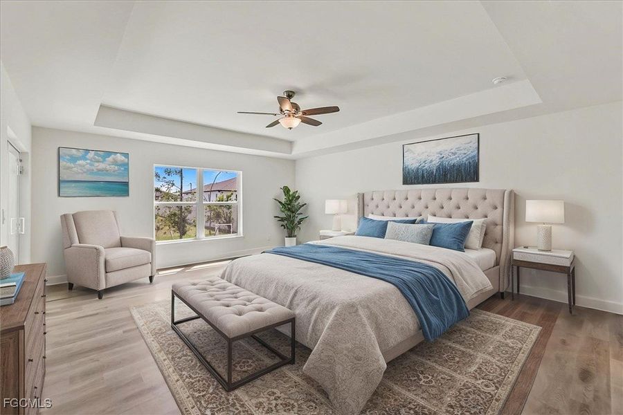 Furnished interior view inside a new home in Cape Coral, Cape Coral (Image 6).