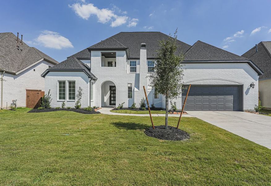 Plan 6040 elevation C exterior - 2 of 28