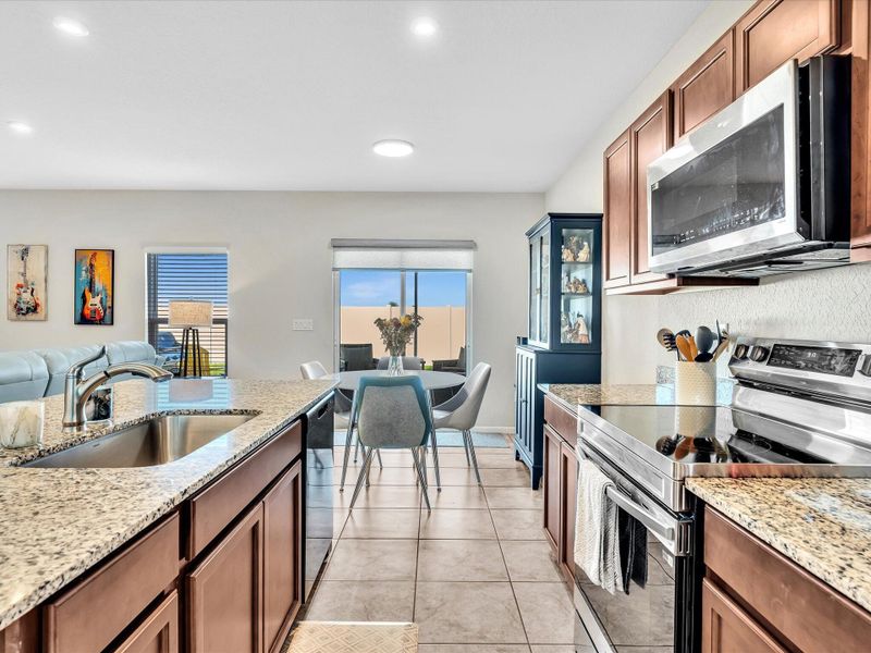 Furnished interior view inside a new home in , Belle Glade (Image 15).