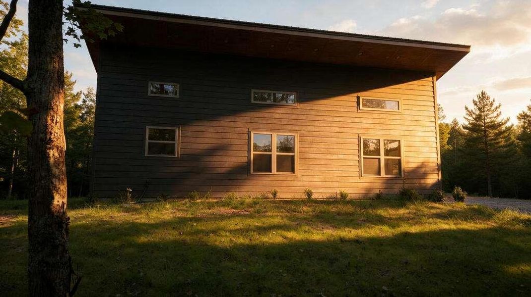 Exterior details and patio area of a home in , Morganton (Image 21).