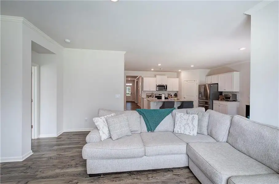 Furnished interior view inside a new home in , Cartersville (Image 8).