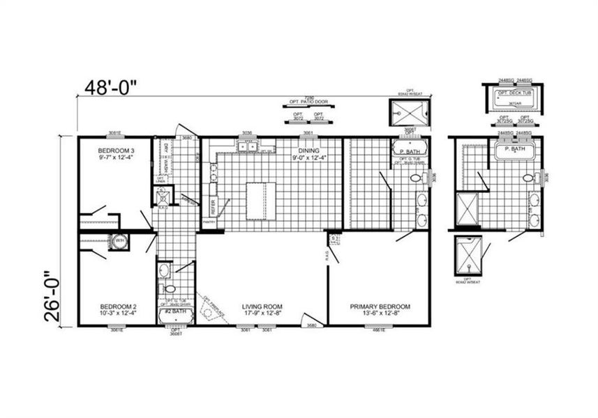 2D floor plan layout of this home in , Ellijay, GA (Image 1). 2D floor plan layout of this home in , Ellijay, GA (Image 1).