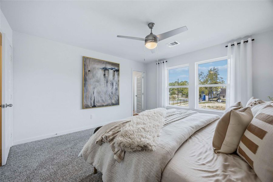 Furnished interior view inside a new home in Pinehaven, Houston (Image 26).