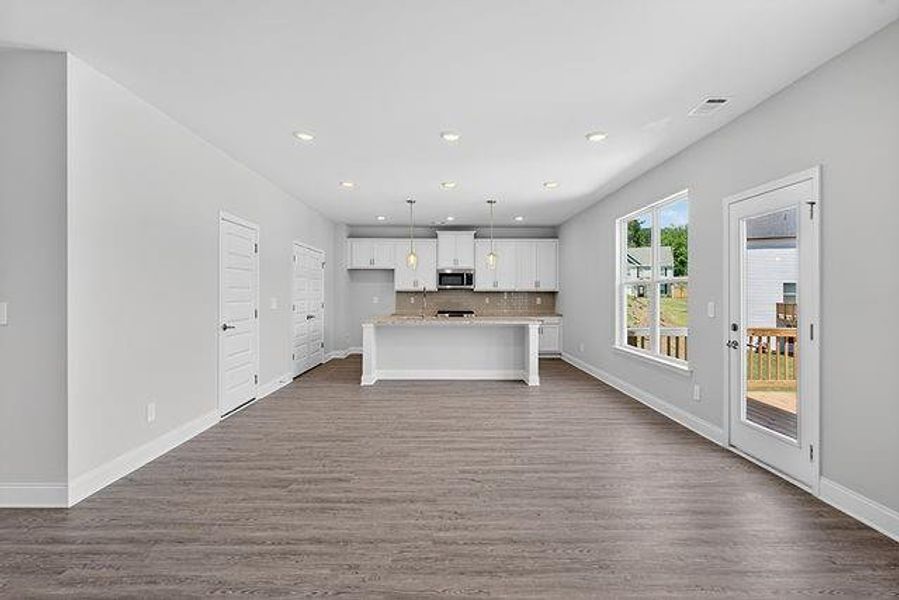 Spacious, unfurnished interior of a new home in Austin Ridge, Commerce (Image 13). Spacious, unfurnished interior of a new home in Austin Ridge, Commerce (Image 13).