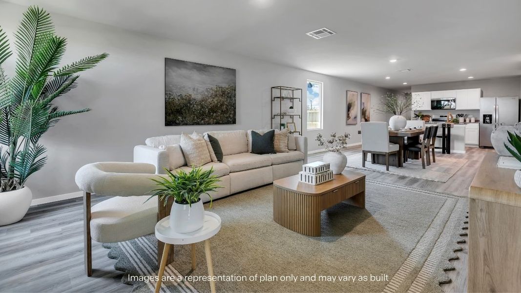 Furnished interior view inside a new home in Deer Meadows, Odessa (Image 10).