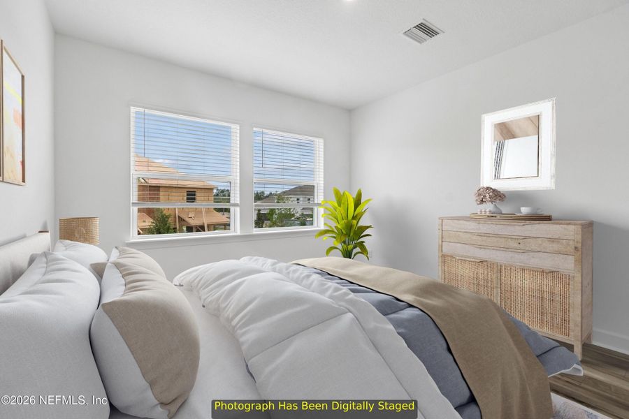 Furnished interior view inside a new home in Westerly Park at Wildlight – Overlook Collection, Yulee (Image 7).