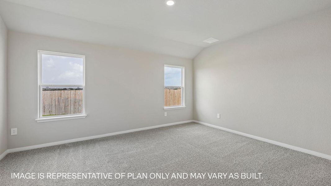 Spacious, unfurnished interior of a new home in Carillon, Manor (Image 29).