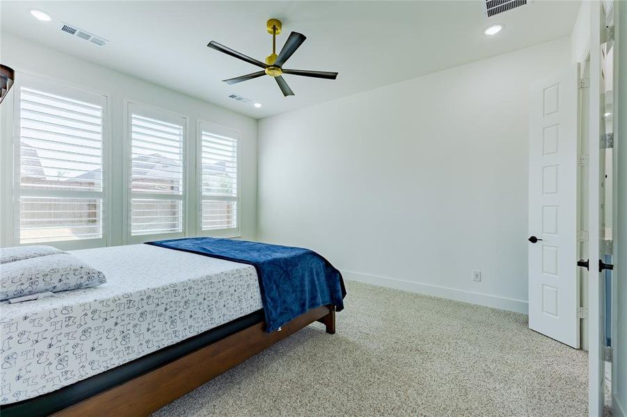 Furnished interior view inside a new home in , Aubrey (Image 10).