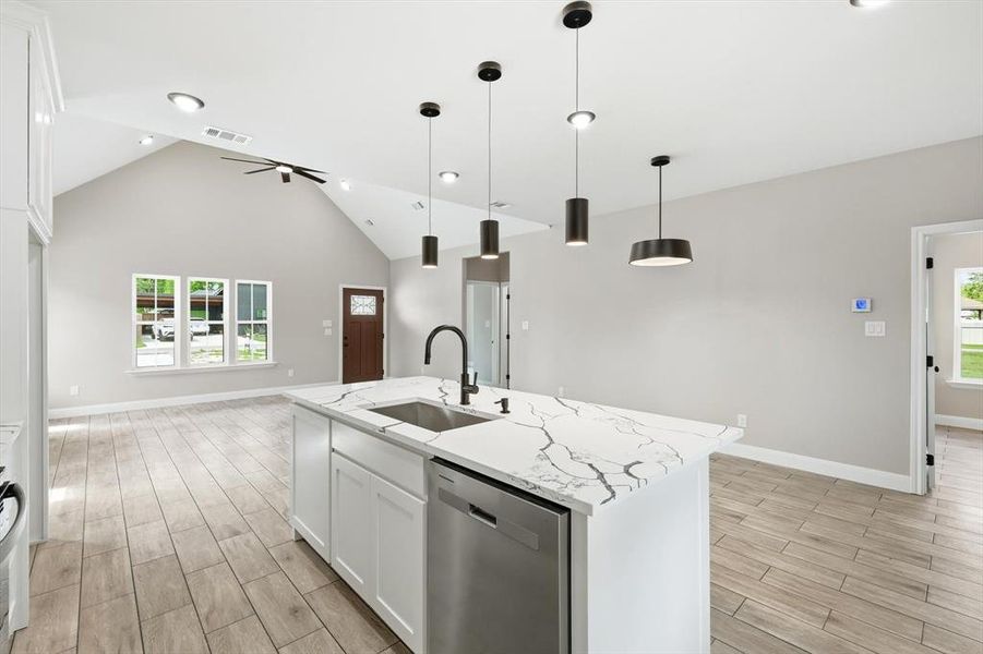 Furnished interior view inside a new home in , Bridgeport (Image 9). Furnished interior view inside a new home in , Bridgeport (Image 9).