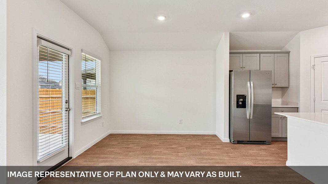 Representative unfurnished interior of a home built from the The Glendale by D.R. Horton in Southgrove, Kyle (Image 24).