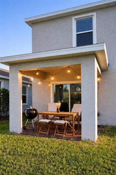 Exterior details and patio area of a home in Star Farms at Lakewood Ranch, Bradenton (Image 24). Exterior details and patio area of a home in Star Farms at Lakewood Ranch, Bradenton (Image 24).