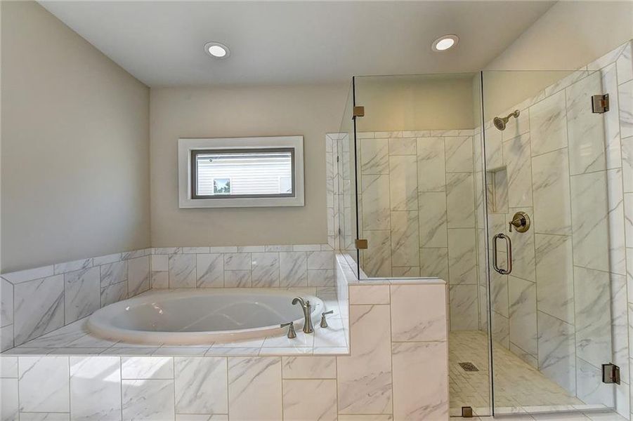 Furnished interior view inside a new home in Bellmoore Park, Duluth (Image 16).