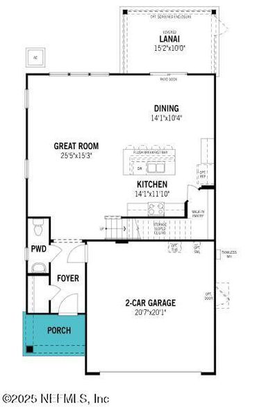 2D floor plan layout of this home in RiverTown - Forest, St. Johns, FL (Image 3). 2D floor plan layout of this home in RiverTown - Forest, St. Johns, FL (Image 3).
