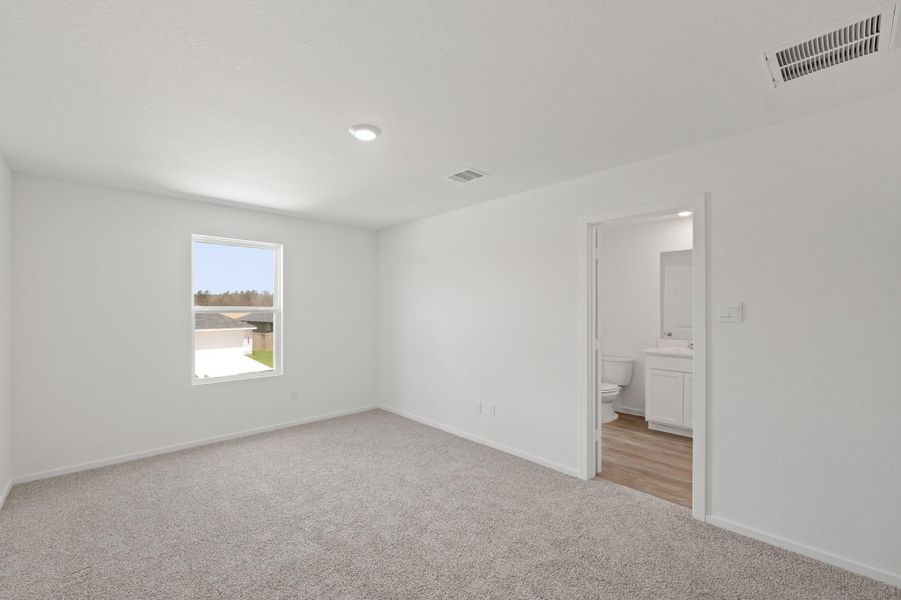 Spacious, unfurnished interior of a new home in The Canopies, Splendora (Image 19). Spacious, unfurnished interior of a new home in The Canopies, Splendora (Image 19).