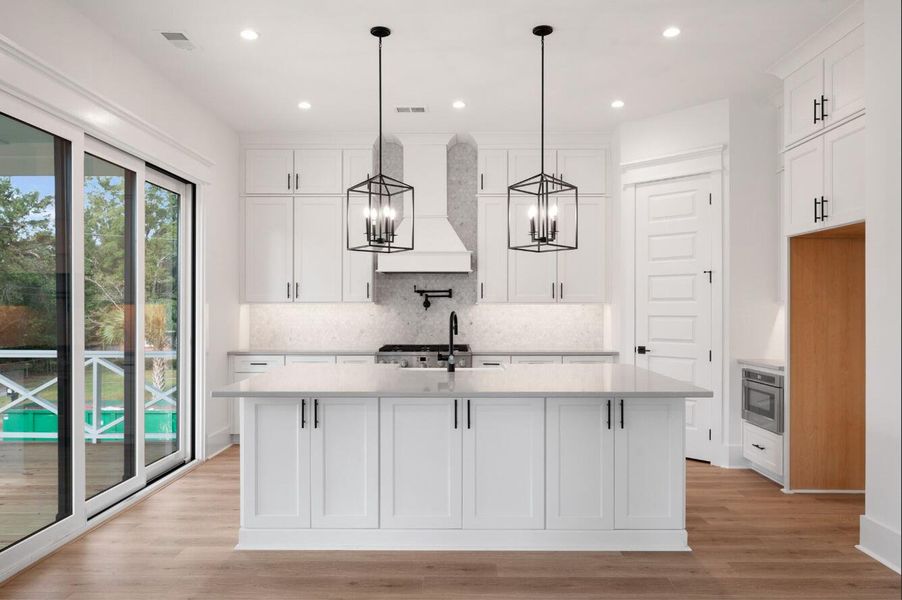 Furnished interior view inside a new home in , Mount Pleasant (Image 4).