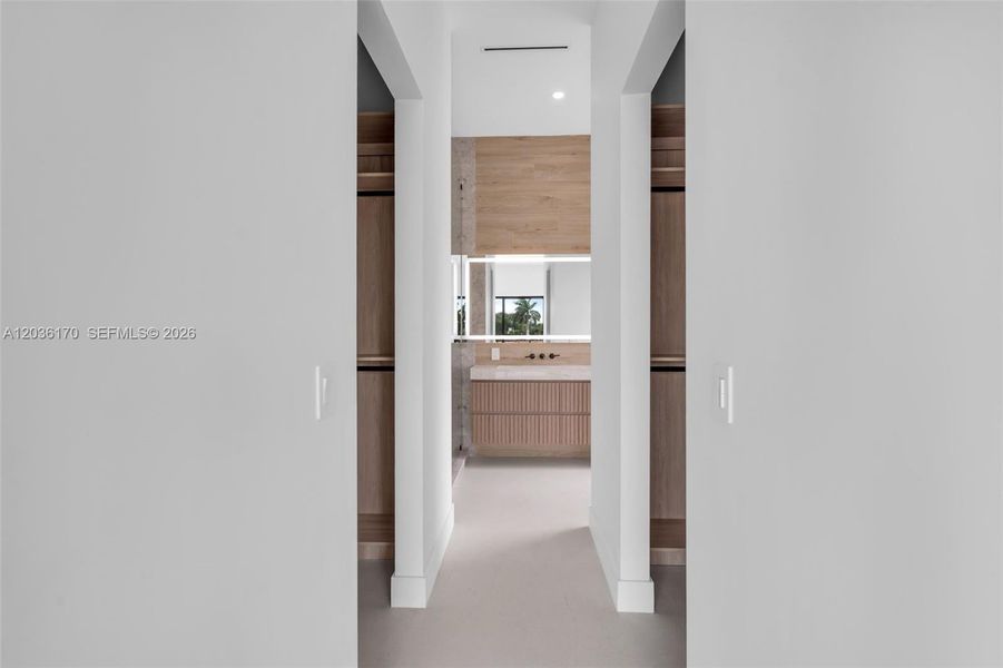 Furnished interior view inside a new home in , Miami (Image 12). Furnished interior view inside a new home in , Miami (Image 12).