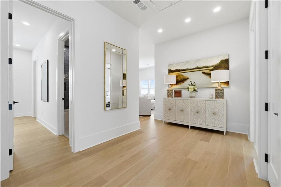 Spacious, unfurnished interior of a new home in Echo at Crabapple, Milton (Image 23).