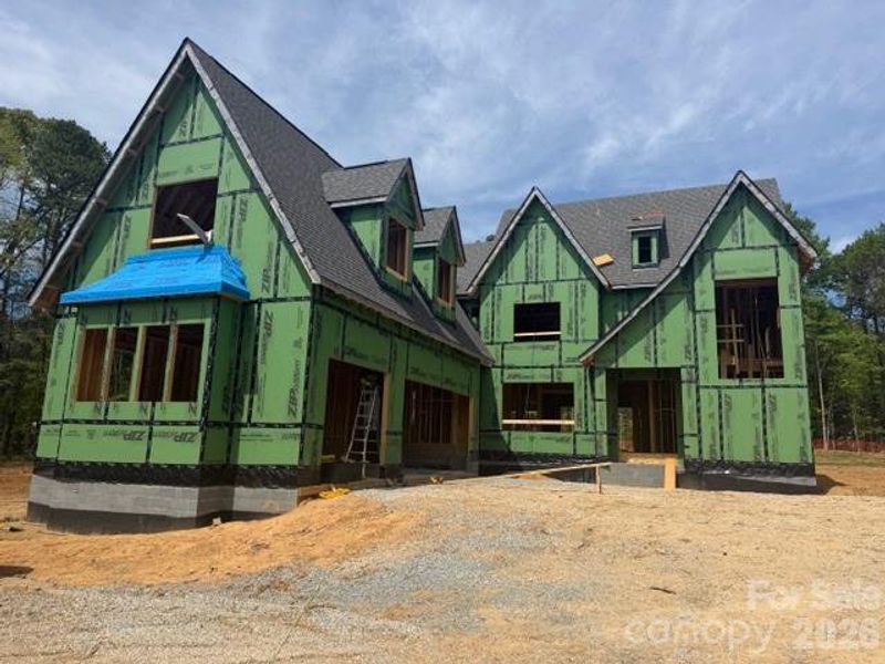 In-progress construction of a new home in , Charlotte, NC (Image 4).