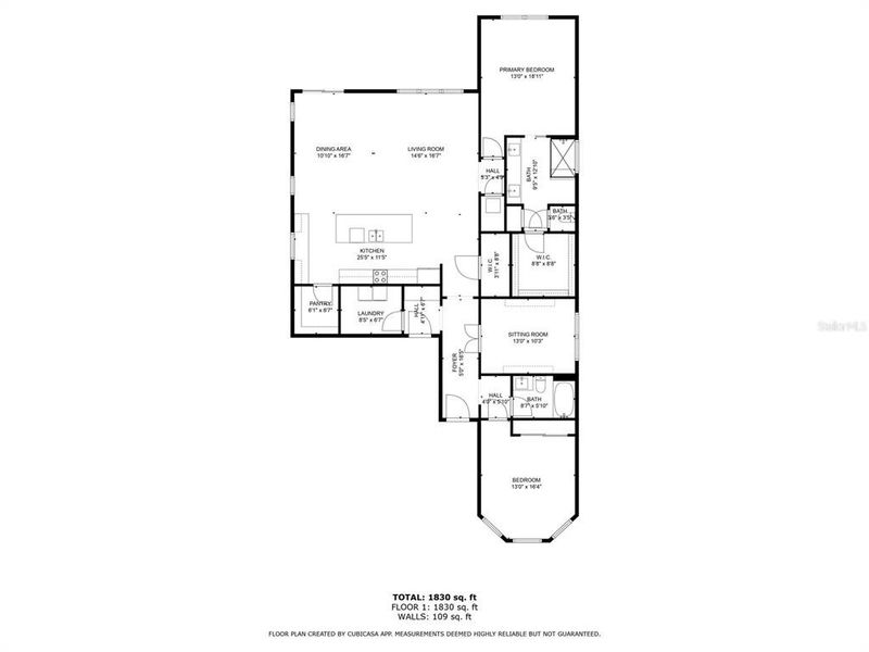 2D floor plan layout of this home in , Kissimmee, FL (Image 3). 2D floor plan layout of this home in , Kissimmee, FL (Image 3).