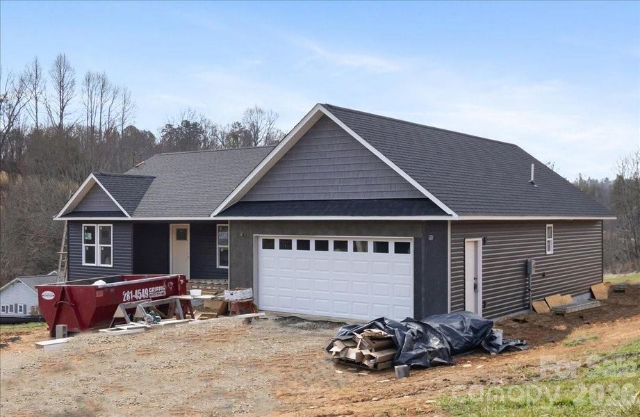 In-progress construction of a new home in , Marshall, NC (Image 13).