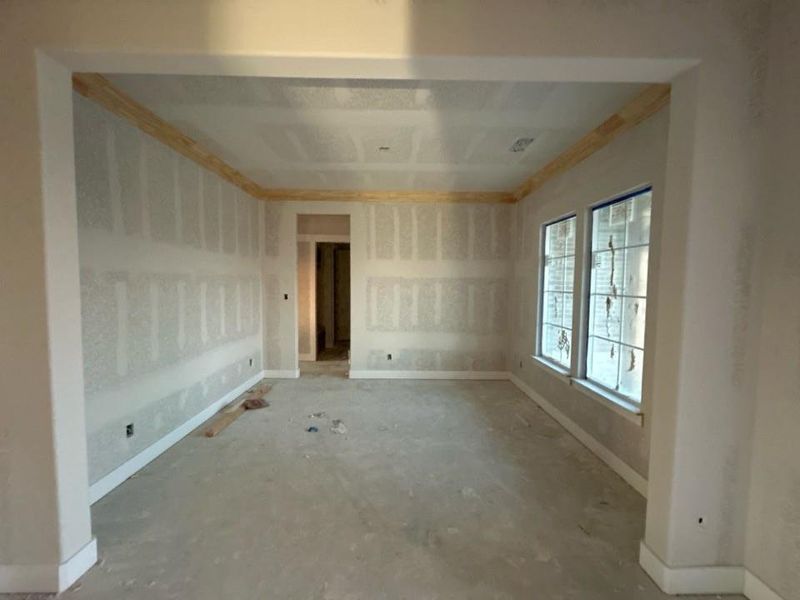 In-progress construction of a new home in Creekview Addition, Van Alstyne, TX (Image 5). In-progress construction of a new home in Creekview Addition, Van Alstyne, TX (Image 5).