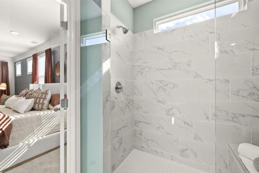 Furnished interior view inside a new home in Twelve Parks 55+, Sharpsburg (Image 3).